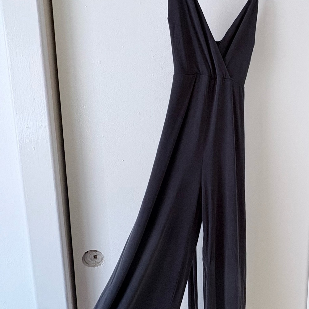 ANGL Sleek Black Jumpsuit